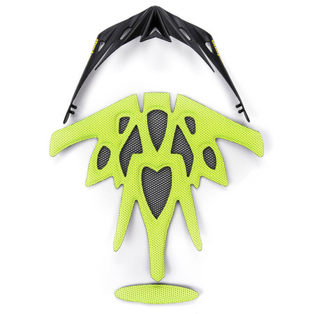 Kask rowerowy Meteor Marven L 58-61cm czarny/zielony