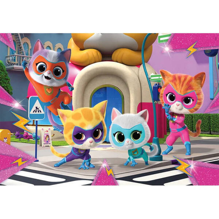 Clementoni Puzzle 2x20el Super Kolor Super Kitties 248117