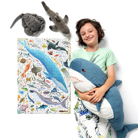 CzuCzu: Puzzlove CzuCzu Ryby i zwierzęta wodne 500 elementów 7+ 492450
