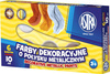 Farby metaliczne 6kol 10ml 140015 astra 