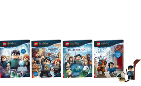 Lego Harry Potter zestaw książek z klockami Lego 0010L