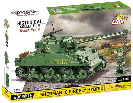 Cobi 2276 Hc Wwii Sherman Ic Firefly Hybrid 600kl. 022761