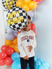 Balon foliowy szachownica Happy Birthday 45cm 026858