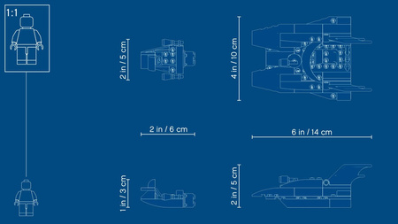 Lego 76158 pościg batłodzią za pingwinem v29