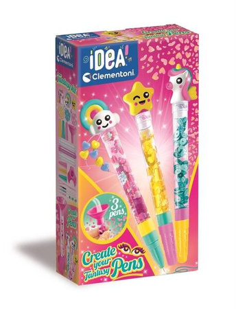 Clementoni Idea Mini fabryka długopisów Róż 188314