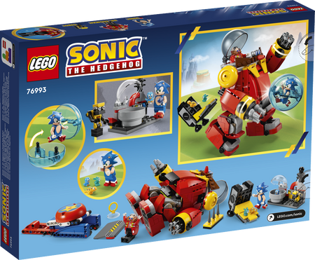 Lego 76993 Sonic Sonic kontra dr. Eggman i robot Death Egg