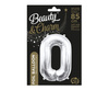 Balon foliowy B&C Cyfra 0 srebrna 85 cm 109399