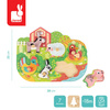 Puzzle drewniane Wesoła Farma Janod 370961