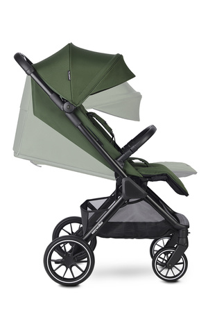 Easywalker Jackey2 XL Przestronny, samoskładający się wózek spacerowy z kołami XL Deep Green 117042
