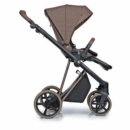 Roan wózek dziecięcy iVI 2.0 Vintage Collection Mocha Mousse cocoa handle stelaż Copper cocoa handle cocoa tires