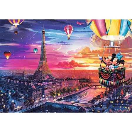 Puzzle Trefl 1000 Premium Plus Mickey i Minnie w Paryżu 109177