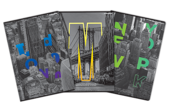 Zeszyt Top 2000 A4 96k linia z marginesem 70g City 414100