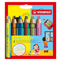 Stabilo Kredki Woody 3 in 1 duo 568500