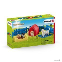 Schleich szczeniak z posłaniem 029868