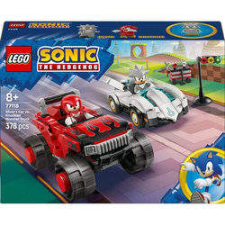 LEGO 77118 Sonic Silver w samochodzie kontra Knuckles w Monster Trucku 063927