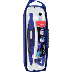 Maped Cyrkiel Metal Open Deepsea z grafitem 3el pudełko 369540