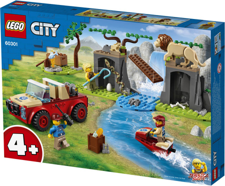 Lego 60301 CityTerenówka ratowników dzikich zwierząt