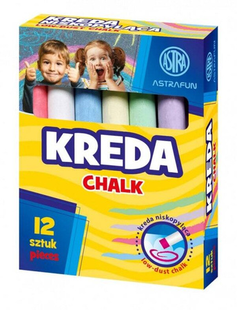 Kreda Tablicowa Astra Fun 12 szt 201436