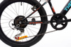 Rowerek 20 cali Tiger Bike Shimano RevoShift czarno-turkusowo-szaro-pomarańczowy 644031 Rower