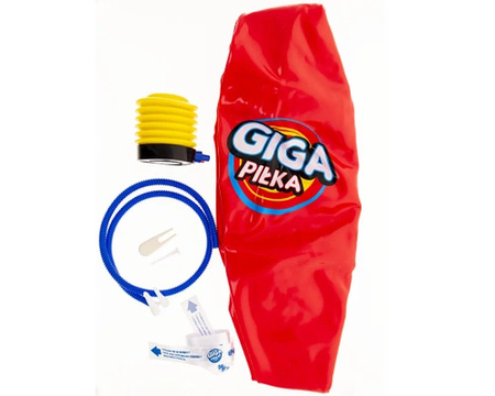 Epee Gigapiłka Junior czerwona 1,4m obwód 604019