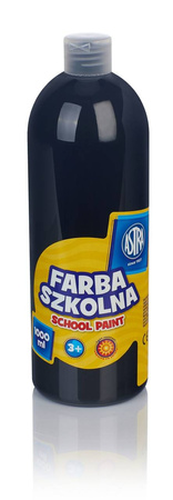 Farba astra 1000ml czarna szkolna 108605