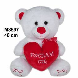 Plusz miś 40cm Kocham Cię 159298