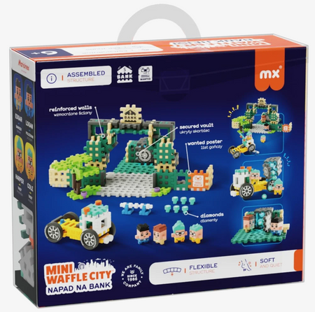 Klocki Waffle Napad na bank 906712