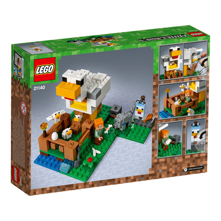 Lego 21140 minecraft kurnik 