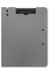 Penmate Deska z dwoma klipami i okładką A4 szara 827926