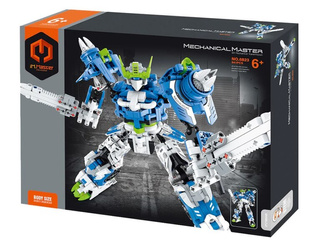 IM MASTER Klocki Mecha wojownik niebieski 941el 041087