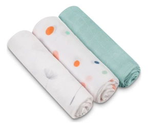 Lionelo Bambusowe pieluszki dla dziecka Bamboo Set Dot 707299