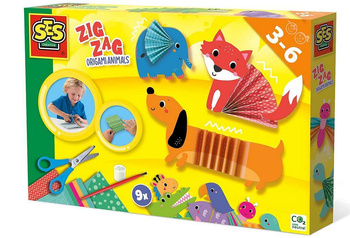 Ses Creative Origami Zygzakowate zwierzęta 140267