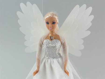 Lala 29cm ze skrzydłami anioła 447981