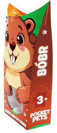 Mini Waffle 25el Pocket Pets Bóbr 907061