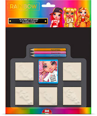 Multiprnt Rainbow High Pieczątki Blister 5szt 051140
