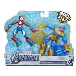 Avengers figurki bend & flex 2-pack