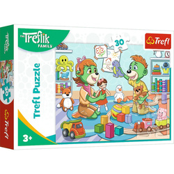 Puzzle Trefl 30 Radosna Rodzina Treflików 183030