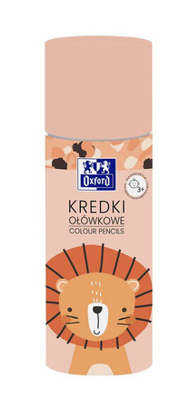 Kredki Ołówkowe W Tubie Oxford Kids 24+2 Kolory 239612