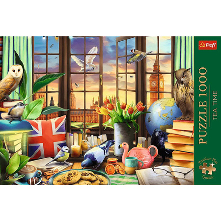 Puzzle Trefl 1000 Premium Plus Tea Time Wszystko co brytyjskie 108477