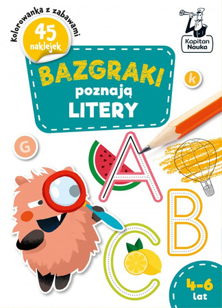 Książeczka Bazgraki poznają litery 816250
