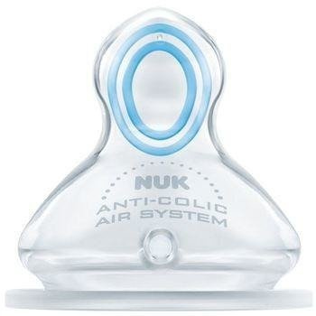 Nuk smoczek na butelkę first choice+ silikon1 "s" 0-6m 246541