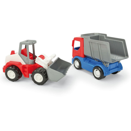 Auta - tech truck set 2szt w kartonie 35370