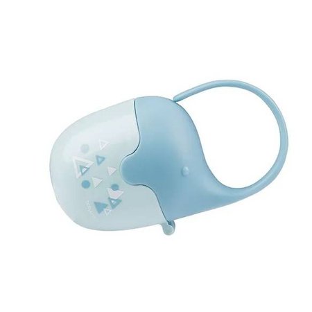 Babyono pojemnik na smoczek słonik niebieski 409565