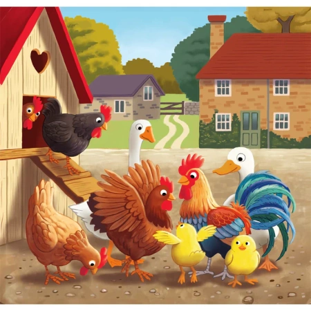 Clementoni Puzzle 3*48 Super Kolor Farm Moments 257911