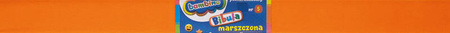 BIBUŁA MARSZCZONA 50x200 cm. - kol. 05 POMARAŃCZOWY 662959