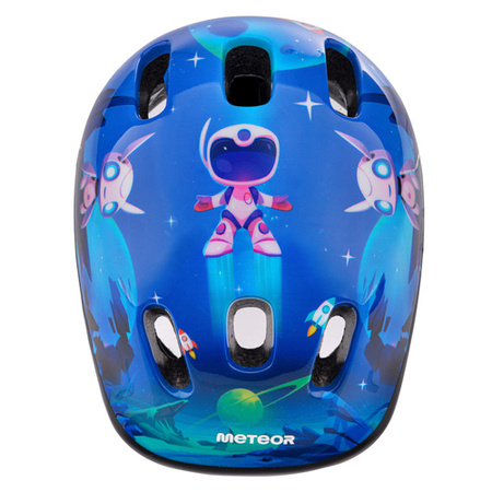 Kask rowerowy Meteor KS06 XS 44-48cm Alien 069718