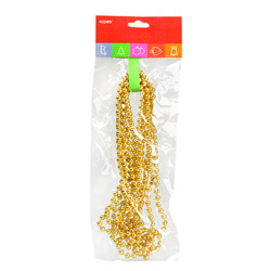 Łańcuch perełki 4 mm złoty 226998