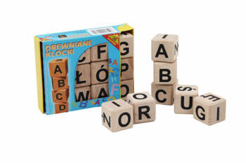 KLOCKI DREWNIANE A,B,C 002322 /16/