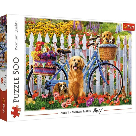 Puzzle Trefl 500 Pieska przygoda 374506