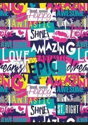 Zeszyt A5 60k linia laminowany MIX I  ST.RIGHT 629754